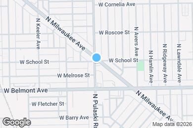 Map image of the property - 3250 N Pulaski Rd