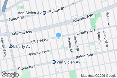 Map image of the property - 546 Liberty Ave