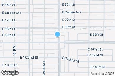 Map image of the property - 9915 S Avalon Blvd