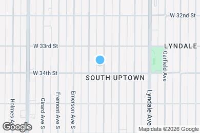 Map image of the property - 3340 Colfax Ave S