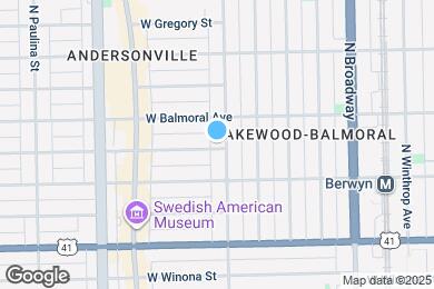 Map image of the property - 1400 W Summerdale Ave