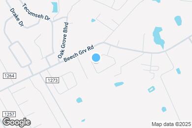 Map image of the property - 257 S Shore Dr