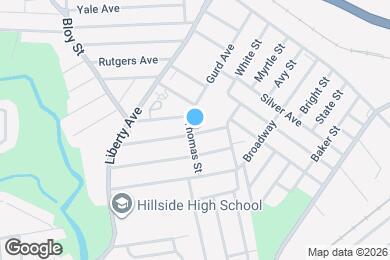 Map image of the property - 1205 Thomas St