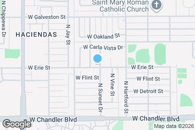 Map image of the property - 400 N Sunset Dr