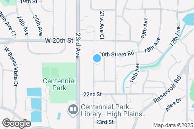 Map image of the property - 2050 22nd Ave