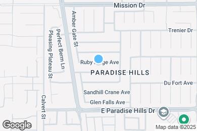 Map image of the property - 183 Ruby Ridge Ave