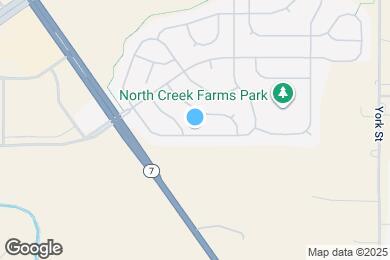 Map image of the property - 1743 E 164th Pl