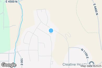 Map image of the property - 889 E 600 N