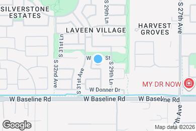 Map image of the property - 3006 W Pollack St
