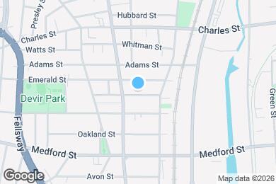 Map image of the property - 27-29 Thacher St