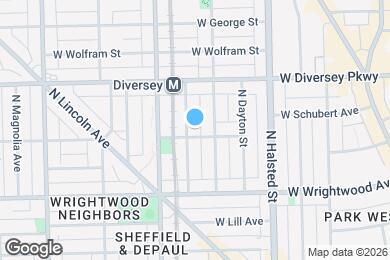 Map image of the property - 914 W Schubert Ave