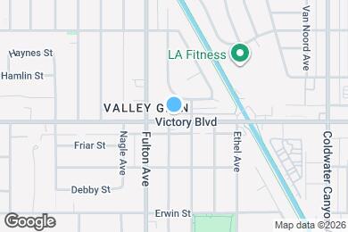 Map image of the property - 13225 Victory Blvd