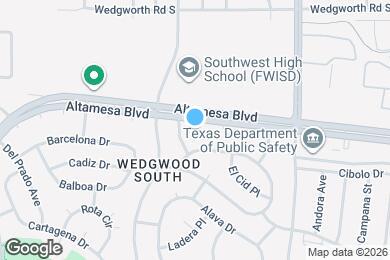 Map image of the property - 4127 Altamesa Blvd