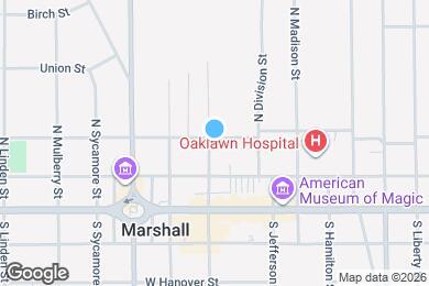 Map image of the property - 222 N Eagle St