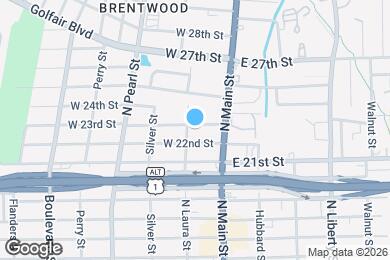 Map image of the property - 46 W 23rd St