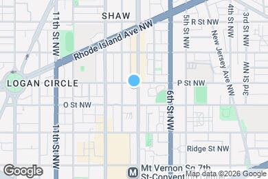Map image of the property - Hodge on 7th - Senior Living