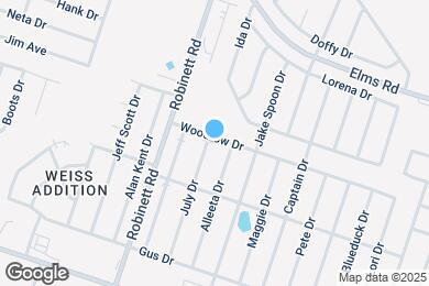 Map image of the property - 4200 July Dr