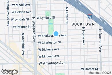 Map image of the property - 2245 W Shakespeare Ave