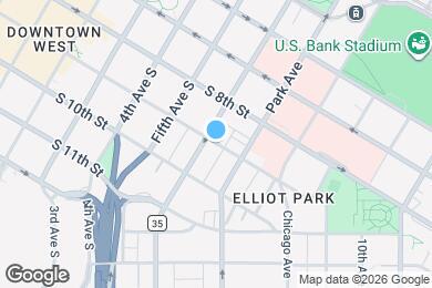 Map image of the property - 605 S 9th St