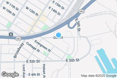 Map image of the property - 30 Oak St
