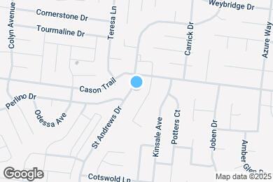 Map image of the property - 1817 St Andrews Dr