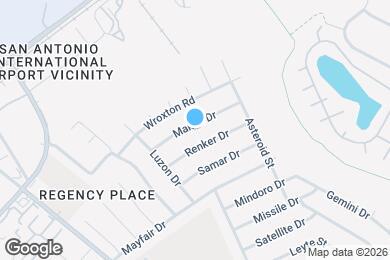 Map image of the property - 3106 Manila Dr