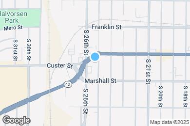 Map image of the property - 1014 S 25th St