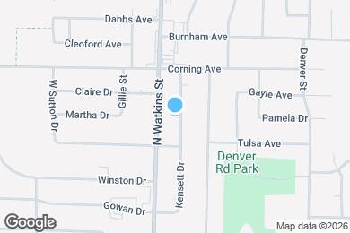 Map image of the property - 3575 Kensett Dr