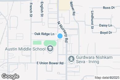 Map image of the property - 1110 Holly St