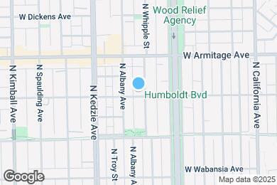 Map image of the property - 3048 W Cortland St