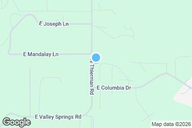 Map image of the property - 5530 N Radium Ln