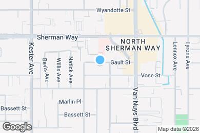 Map image of the property - 14624 Gault St