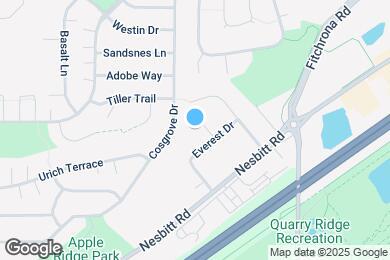 Map image of the property - Andes Apartments