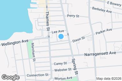 Map image of the property - 32 McAllister St