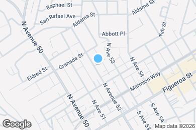 Map image of the property - 343 N Avenue 52