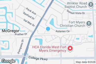Map image of the property - 12505 McGregor Blvd
