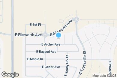 Map image of the property - 27062 E Ellsworth Ave