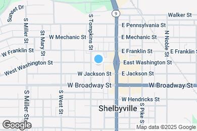 Map image of the property - 39 West Washington St