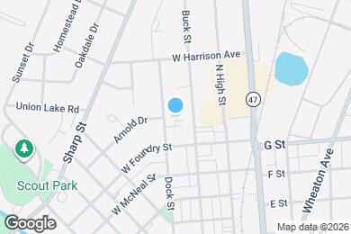 Map image of the property - 1005 Dock St
