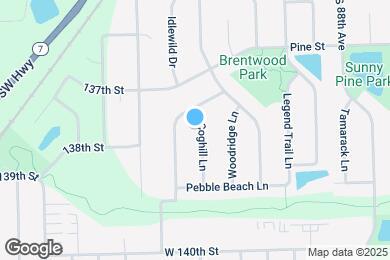 Map image of the property - 13738 Coghill Ln