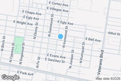 Map image of the property - 906 E Lucas Ave