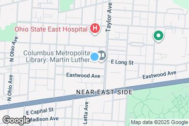 Map image of the property - 1449 E Long St