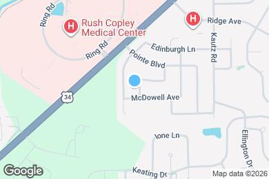Map image of the property - 1677 Blackwell Ln