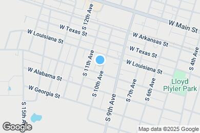 Map image of the property - 423 S 10th Ave