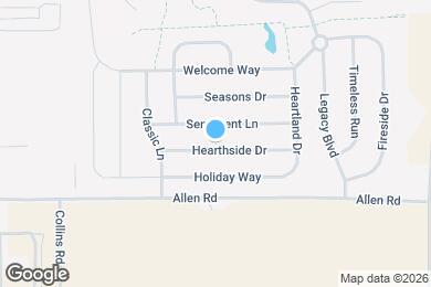 Map image of the property - 2940 Hearthside Dr