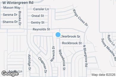 Map image of the property - 1613 Willowbrook St