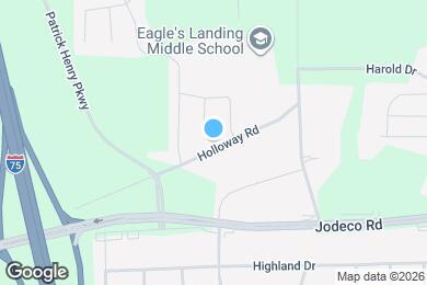 Map image of the property - 222 Eagles Crest Ct