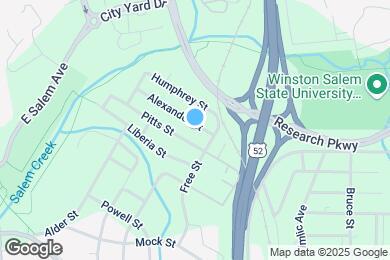 Map image of the property - 714 Alexander St