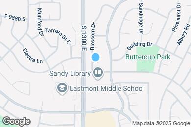 Map image of the property - 1346 E Rosa Cir