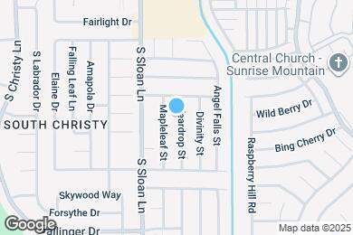 Map image of the property - 1553 Teardrop St